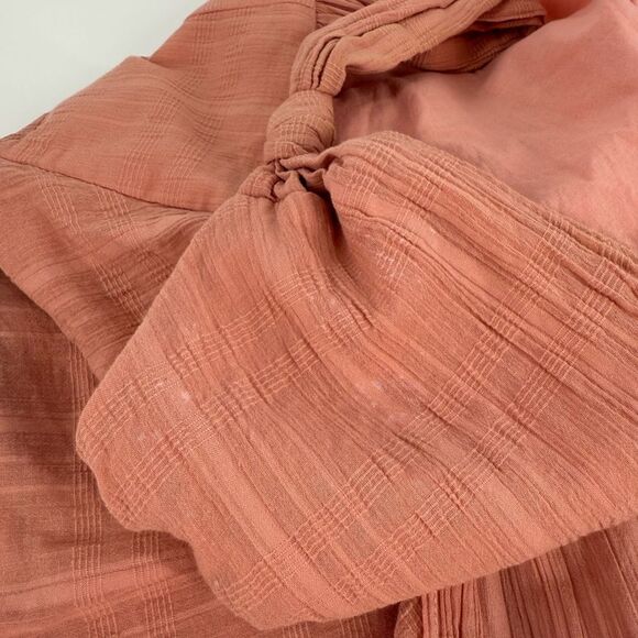 Here Comes the Sun One Shoulder Asymmetrical Mini Dress Dusty Rose | XS - Picture 8 of 8